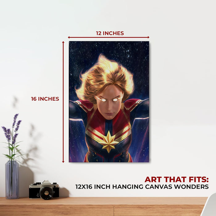 Captain Marvel Wall Canvas Set of 1 - for just $30.99! 