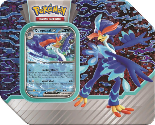 Pokemon: Paldea Partners Tin (Quaquaval EX) - for just $29.99! 