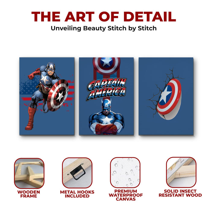 Captain America Wall Canvas - for just $30.99! 
