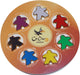 CrowD: Enamel Pin - 7 Meeple Wheel - for just $18! 