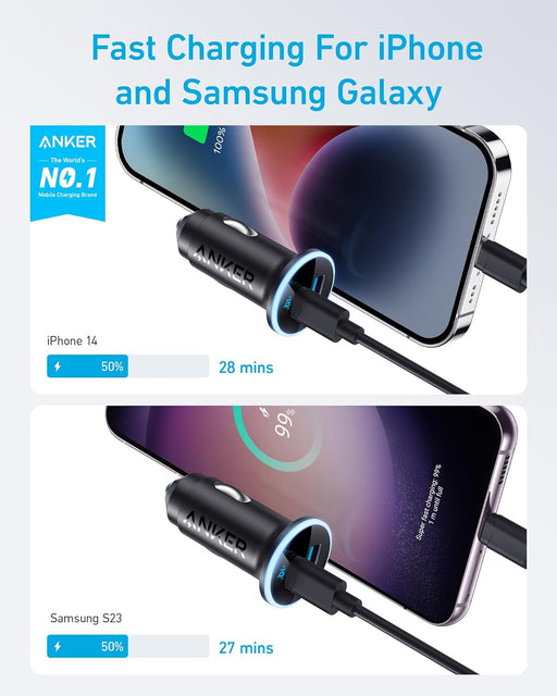 Anker <b>323</b> Car Charger (52.5W) - for just $19.99! 