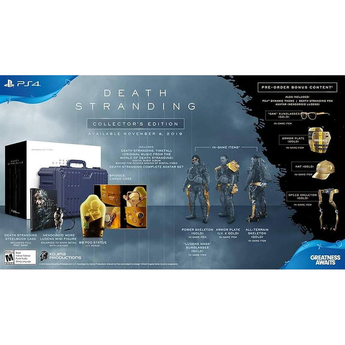 Death Stranding Collector's Edition (Playstation 4) - Just $0! Shop now at Retro Gaming of Denver