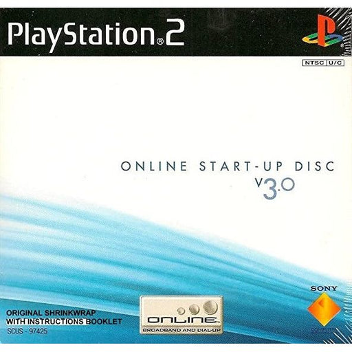 Online Start-Up Disc v3.0 (Playstation 2) - Premium Video Games - Just $1.99! Shop now at Retro Gaming of Denver