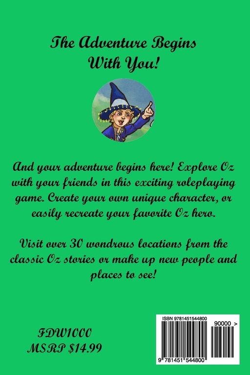 Adventures in Oz: Fantasy Roleplaying Beyond The Yellow Brick Road - for just $14.99! 