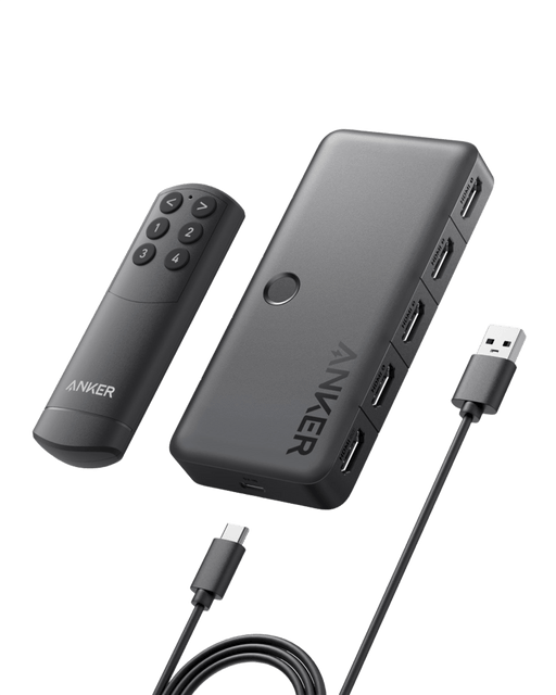Anker HDMI Switch (4 in 1 Out, 4K HDMI) - for just $42.99! 