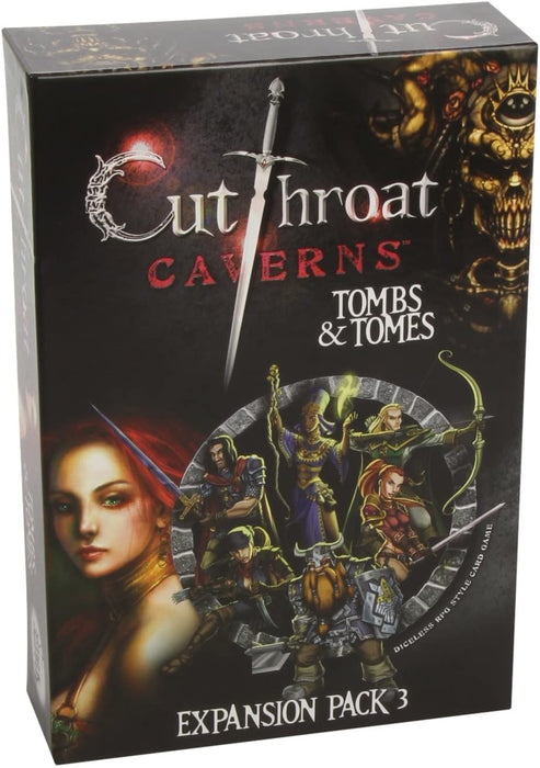 Cutthroat Caverns: Tombs and Tomes Expansion 3 - for just $29.95! 