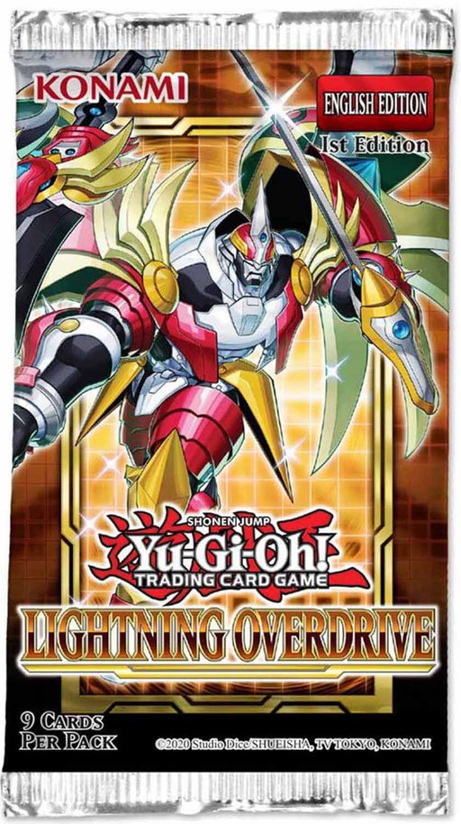 Yu-Gi-Oh! Trading Card Game: Lightning Overdrive Booster Pack (9 Cards) - for just $4.99! 