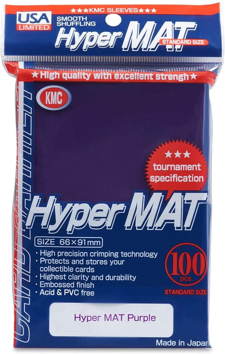 KMC Hyper Matte Standard Sleeves 100-Count - Just $8.95! Shop now at Retro Gaming of Denver