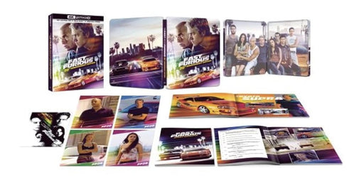 The Fast and the Furious - 20th Anniversary Limited Edition Steelbook 4K Ultra HD + Blu-ray + Digital - for just $26.99! 