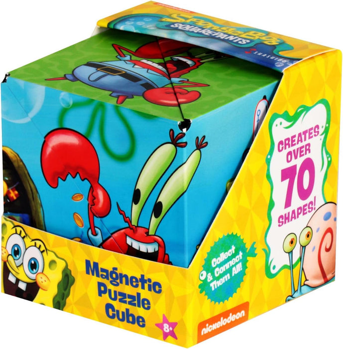 SHASHIBO Magnetic Puzzle Cube: Spongebob Squarepants - Krusty Krab - for just $24.99! 