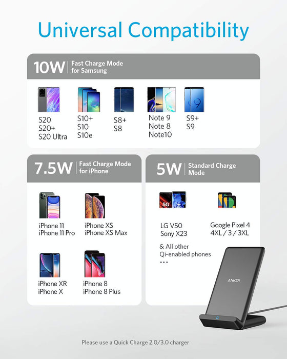 Anker <b>313</b> Wireless Charger (Stand) - for just $24.99! 