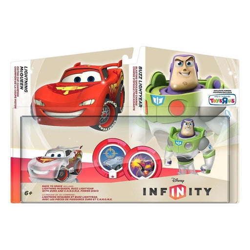 Disney Infinity: Race To Space Pack: Crystal Lightning McQueen And Buzz Lightyear (Toys) - for just $0! 