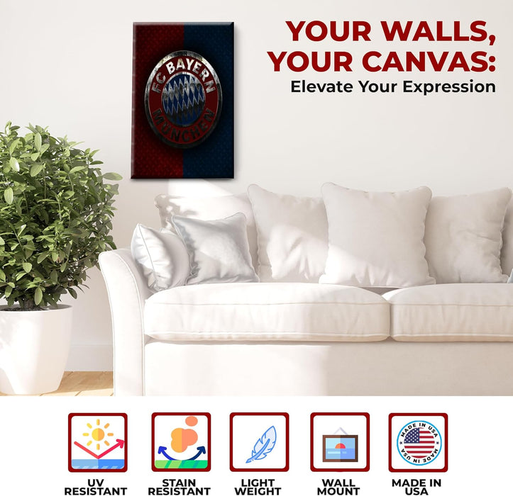 Bayern Munchen Wall Canvas Set of 1 - for just $30.99! 