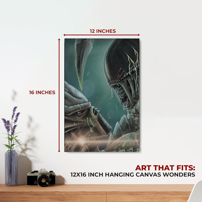 Aliens vs Predator Wall Canvas Set of 1 - for just $30.99! 