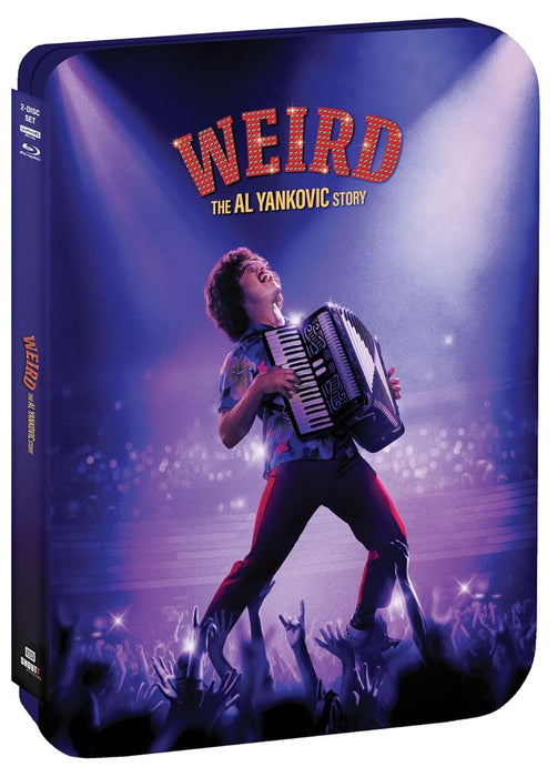 Weird: The Al Yankovic Story - Limited Edition Steelbook [4K Ultra HD + Blu-ray] - for just $34.99! 