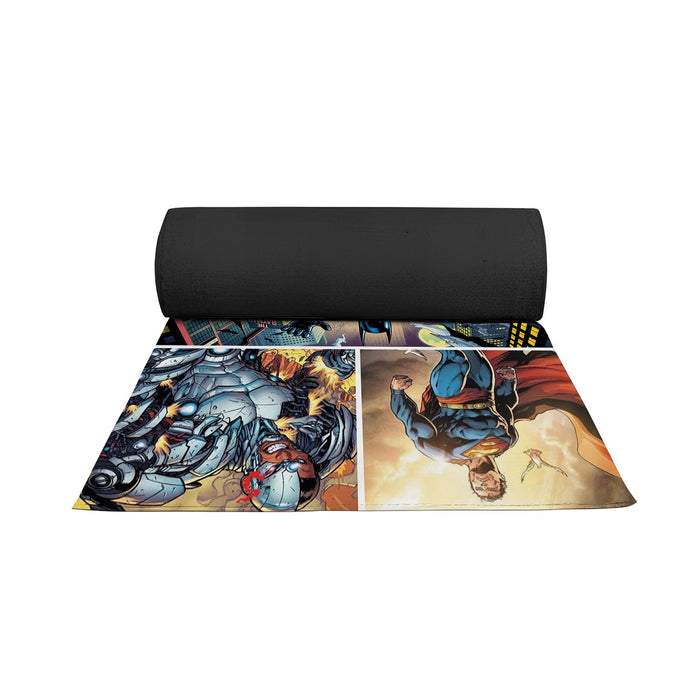 Justice League Comic-Inspired Decor Rug- 62x40 inches - for just $44.99! 