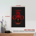 Gaming God Wall Canvas Set of 1 - for just $30.99! 