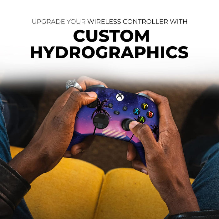 Vaporwave Grid Xbox Series X Controller - for just $134.99! 