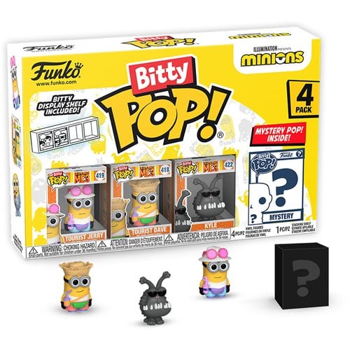 Funko Bitty Pop! Minions Mini-Figure 4-Pack - Select Set(s) - Just $14.24! Shop now at Retro Gaming of Denver