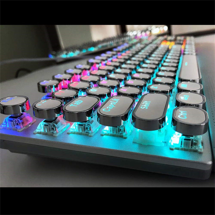 Punk Green Axis Notebook Computer Wired Gaming Keyboard - for just $168.62! 