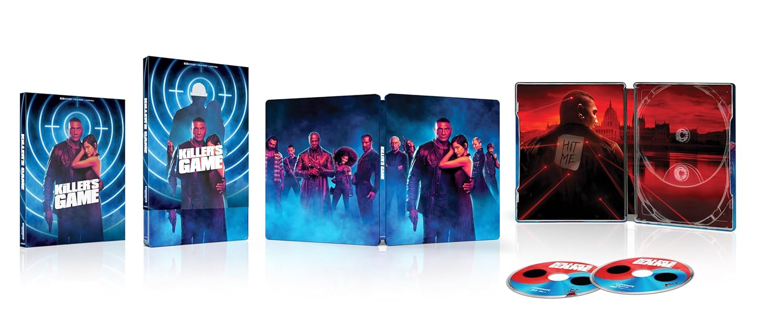 Killer's Game Steelbook [4K UHD + Digital] - for just $44.99! 