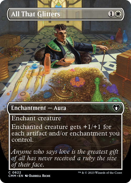 All That Glitters (CMM-622) - Commander Masters (Borderless) - for just $0.13! 