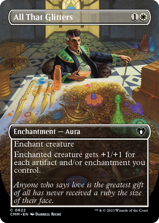 All That Glitters (CMM-622) - Commander Masters (Borderless) - for just $0.13! 