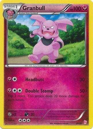 Granbull (29/30) [XY: Trainer Kit - Sylveon] - for just $0.55! 