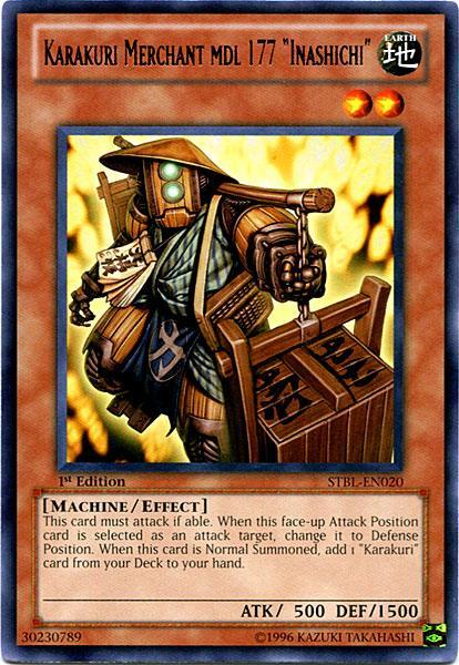 Karakuri Merchant mdl 177 Inashichi [STBL-EN020] Rare - for just $0.70! 