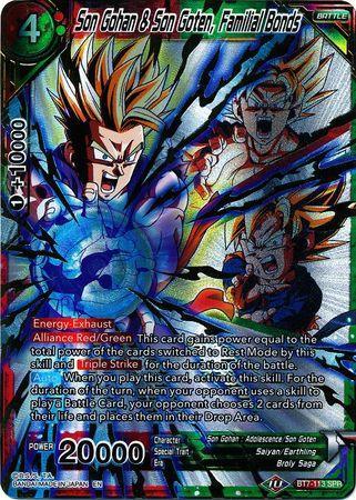 Son Gohan & Son Goten, Familial Bonds (SPR) (BT7-113) [Assault of the Saiyans] - for just $4.75! 