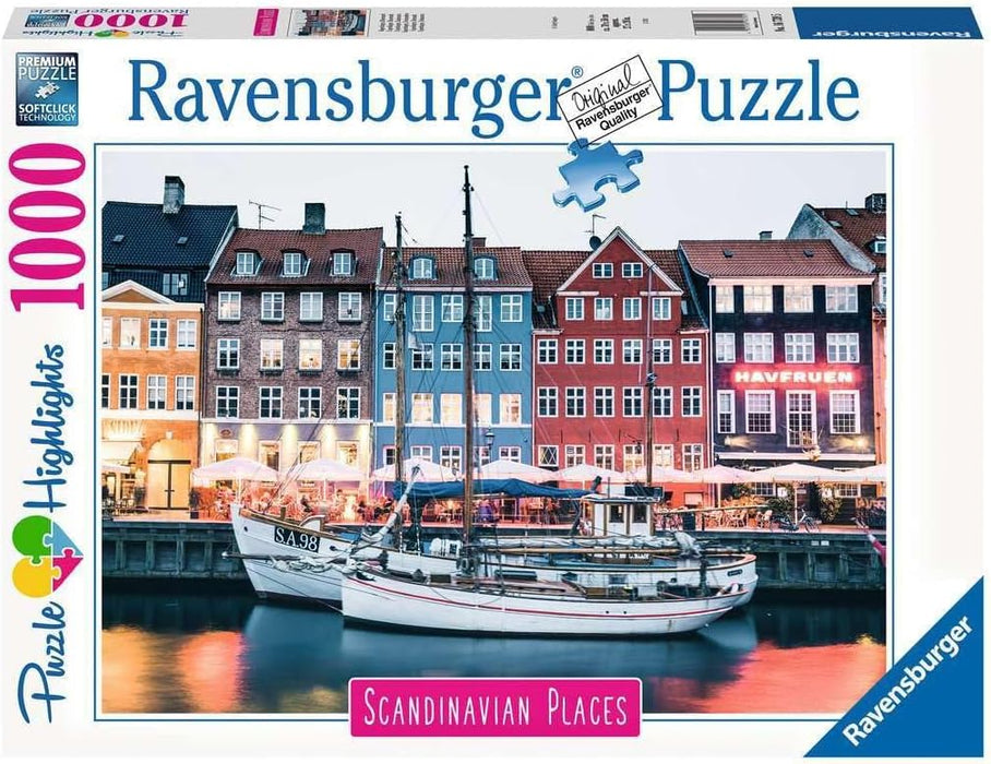 Ravensburger: Puzzle - Scandinavian Places - Copenhagen, Denmark - for just $24.99! 