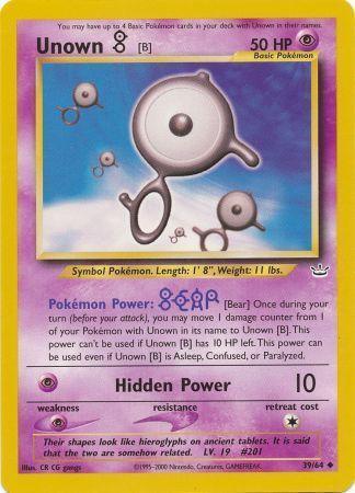Unown [B] (39/64) [Neo Revelation Unlimited] - for just $0.95! 