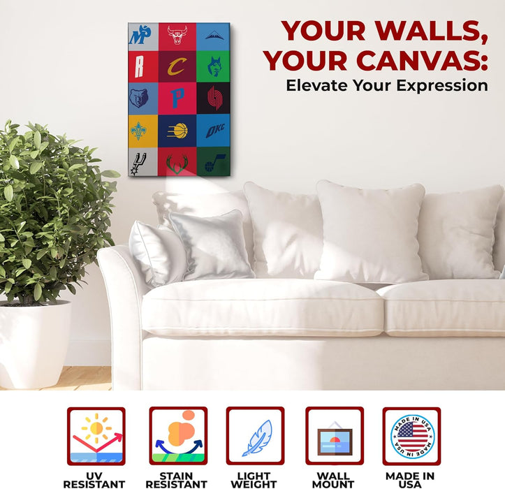 Basketball Wall Canvas Set of 1 - for just $30.99! 
