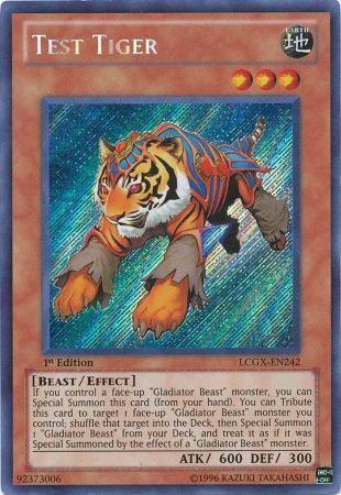 Test Tiger [LCGX-EN242] Secret Rare - for just $3.40! 