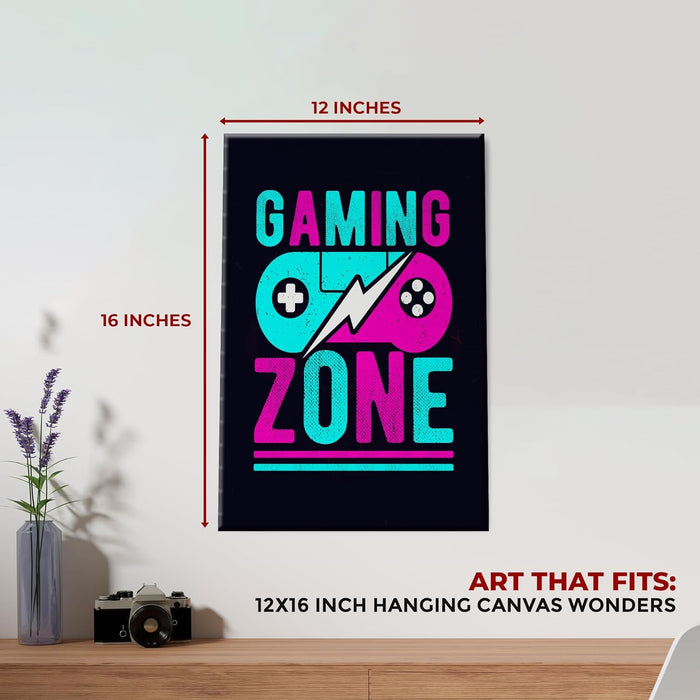 Gaming Zone Wall Canvas Set of 1 - for just $30.99! 