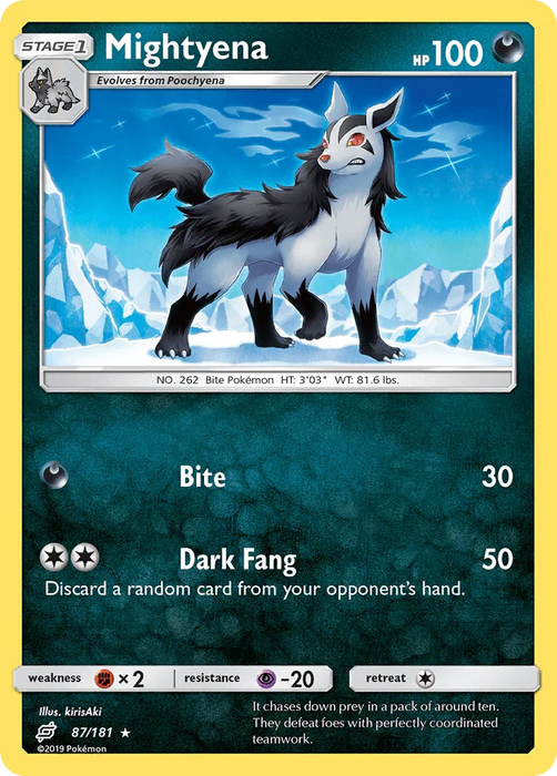 Mightyena (87/181) [Sun & Moon: Team Up] - for just $0.20! 