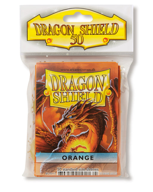 Dragon Shield: Standard 50ct Sleeves - Orange (Classic) - for just $0! 