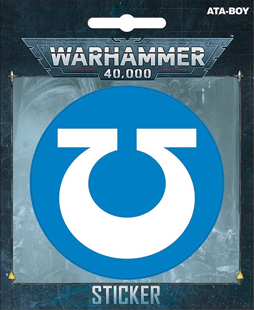 Warhammer 40K: Ultramarines Icon Sticker - Just $3! Shop at the Best Retro Game Store Retro Gaming of Denver