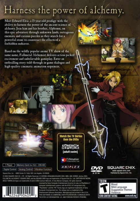 Fullmetal Alchemist: And the Broken Angel – PlayStation 2 (PS2) - for just $0! 