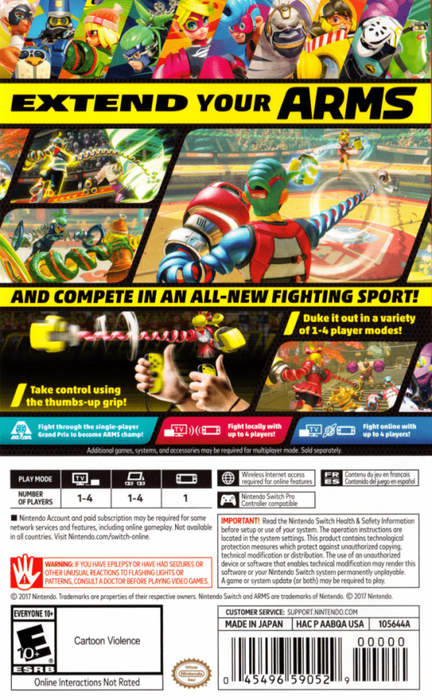 ARMS – Nintendo Switch (NS) - for just $28.99! 