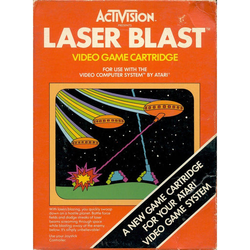 Laser Blast (Atari 2600) - Premium Video Games - Just $0! Shop now at Retro Gaming of Denver