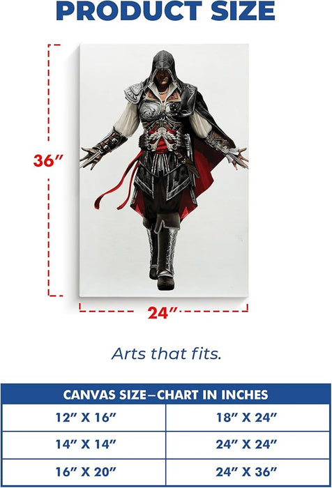 Assassin Wall Canvas 1 Piece - for just $28.99! 