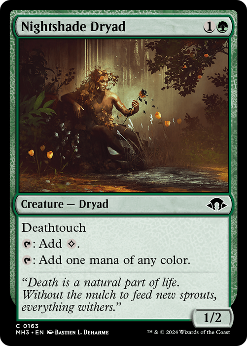 Nightshade Dryad (MH3-163) - Modern Horizons 3 - for just $0.06! 