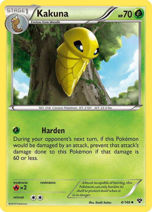 Kakuna (4/146) [XY: Base Set] - for just $0.15! 