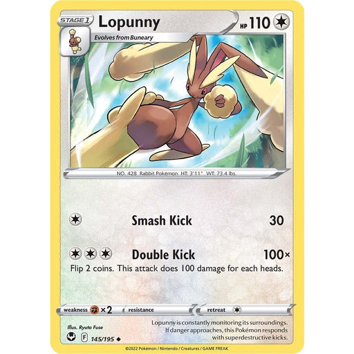 Lopunny (145/195) [Sword & Shield: Silver Tempest] - Just $0.10! Shop now at Retro Gaming of Denver