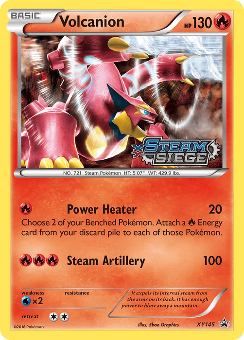 Volcanion (XY145) [XY: Black Star Promos] - for just $5! 