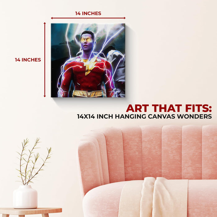 Shazam Wall Canvas Set of 1 - for just $30.99! 