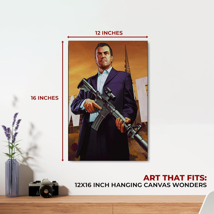 Grand Theft Auto Wall Canvas Set of 1 - for just $30.99! 