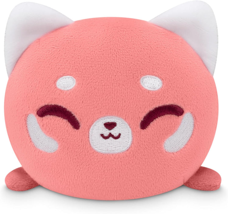 TeeTurtle Plushie Tote Bag: Red Panda Hearts And Rainbows - for just $20! 