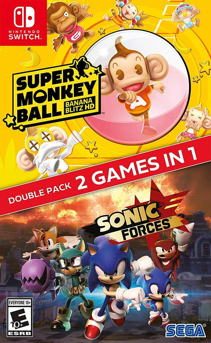 Sonic Forces / Super Monkey Ball: Banana Blitz HD Double Pack (Nintendo Switch) - for just $0! 